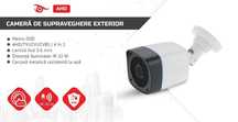 Camera video de supraveghere exteior Full HD 1080p si infrarosu 20 M