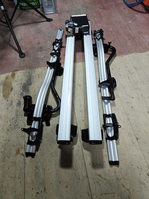 2xSuport auto Thule Proride 591 / Bare transversale / Kit 1406