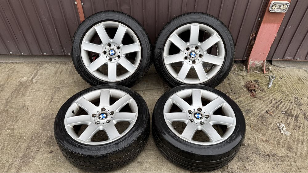 Jante aliaj BMW E46 E90 E87 R17 Style 44 . 2 cauciucuri de iarna