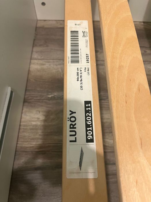 Pat ikea alb 90x200