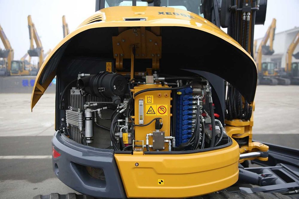 Miniexcavator nou XCMG XE55E 5.7tone, Polonia [STOC]