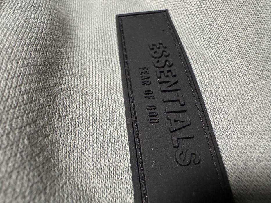 Fear of God "Essentials" Matcha Green Hoodie