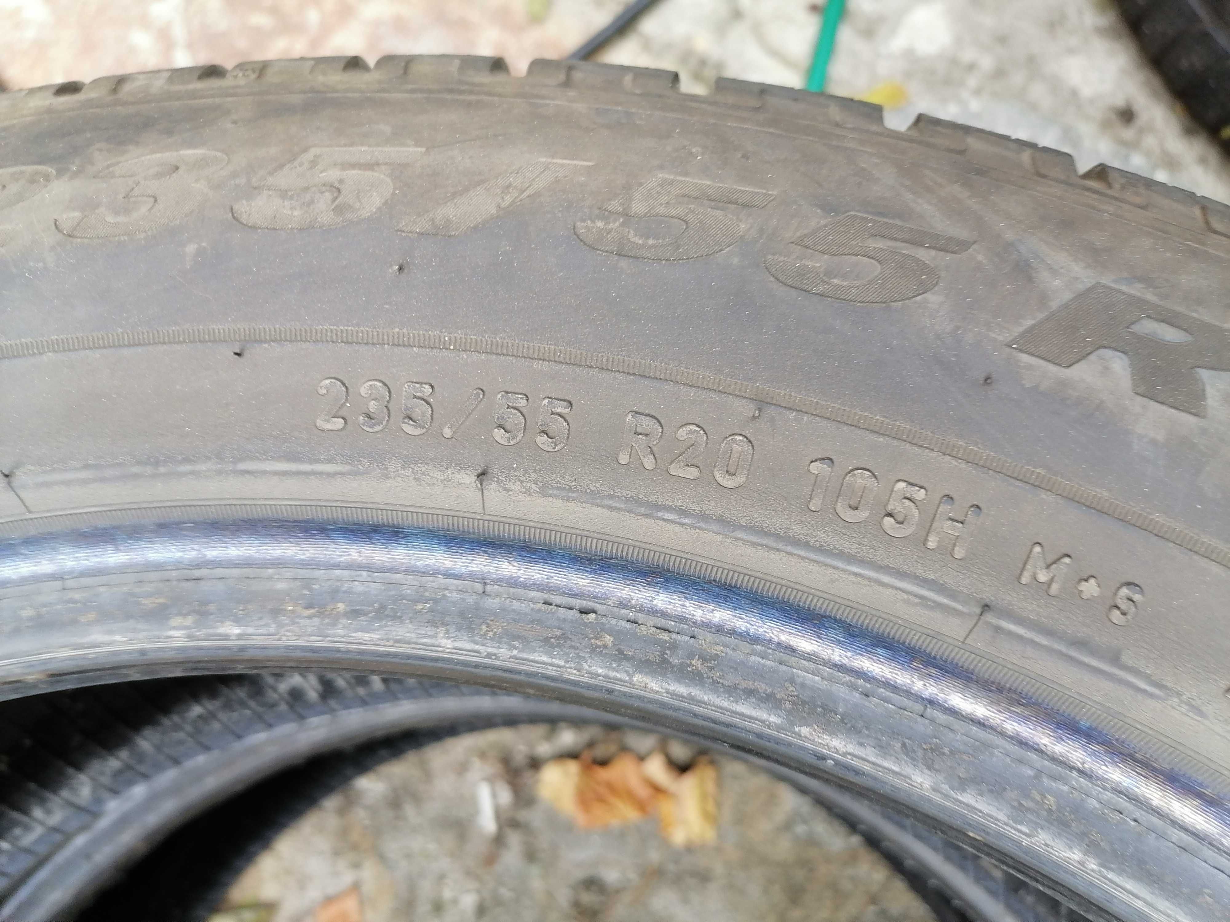 235/55/20 2бр.Pirelli Зимни гуми