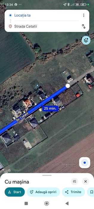 Teren Sânpetru strada Cetății