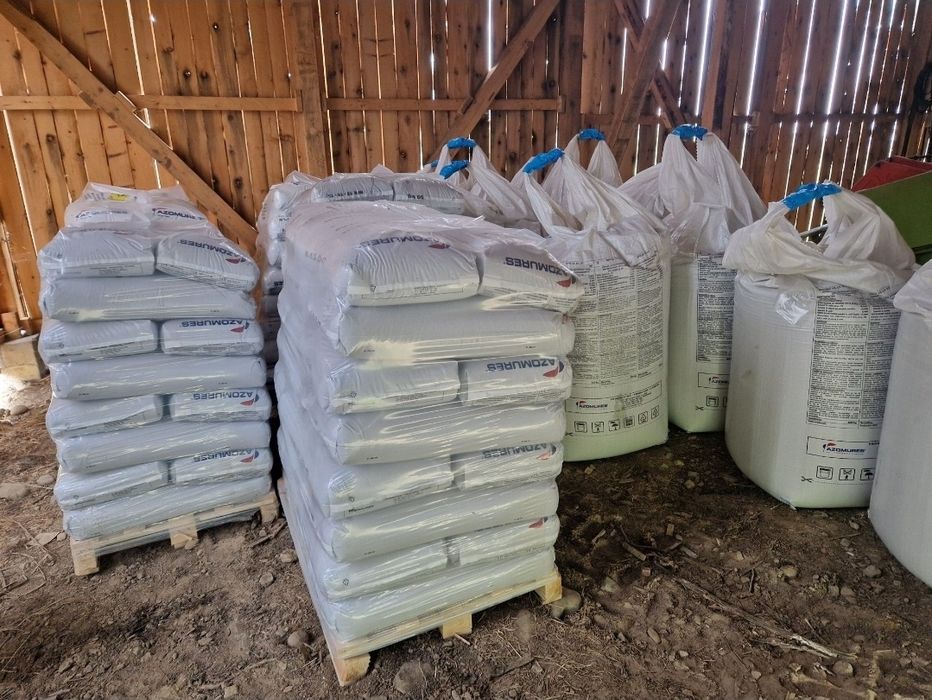 Îngrășământ complex si azotat ( îngrășăminte chimice ) PREȚ AVANTAJOS!