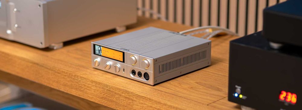 DAC AMP FiiO K17, Balansat XLR, Streamer, EQ, Nou, Cutie, Garantie