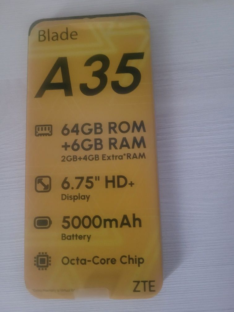NOU - Telefon ZTE Blade A 35