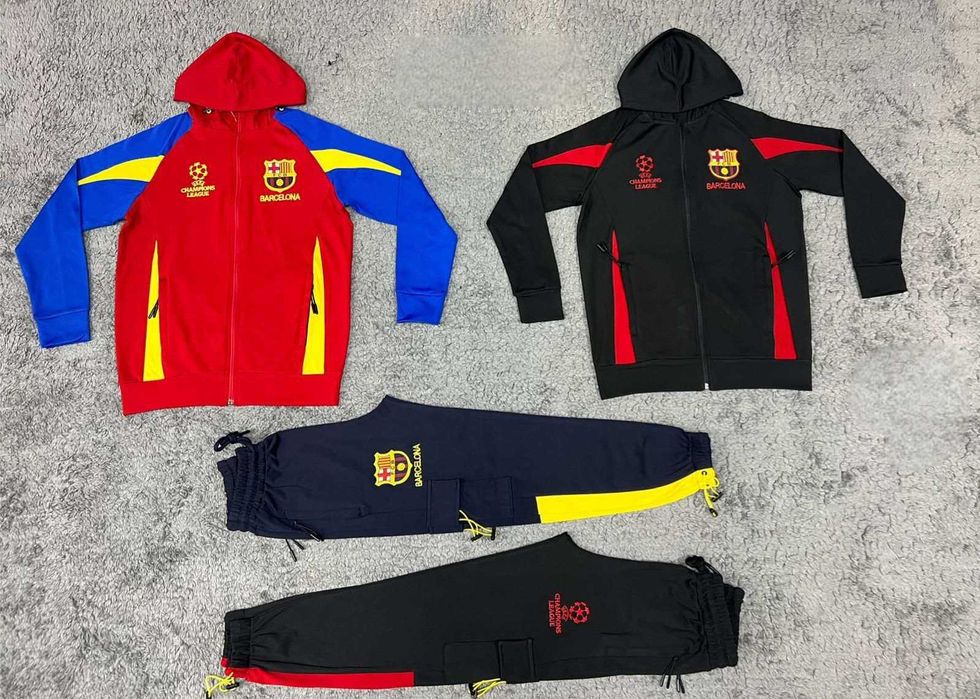 Детски екип  Барселона, Манчестър, АЛ насър 2025г Ново Комплект деца