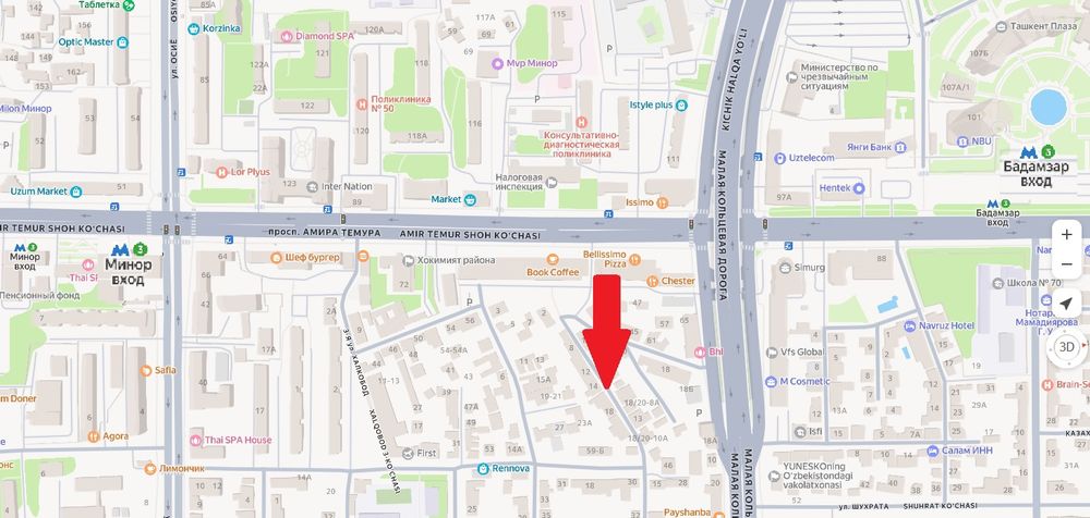 Участка 3,88 сотих центр Метро Минор Бадамзар Алайский Халкобод кучаси