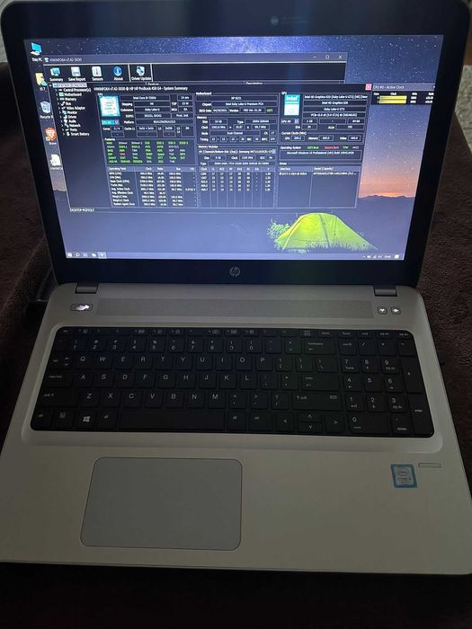 Laptop HP ProBook I5 7200U 16GB Ram SSD 500GB ecran 15inch bateria4-5h