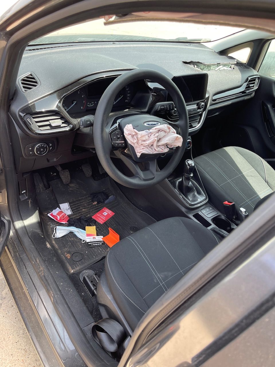 Dezmembrez Ford Fiesta 2018 Hatchback Gri