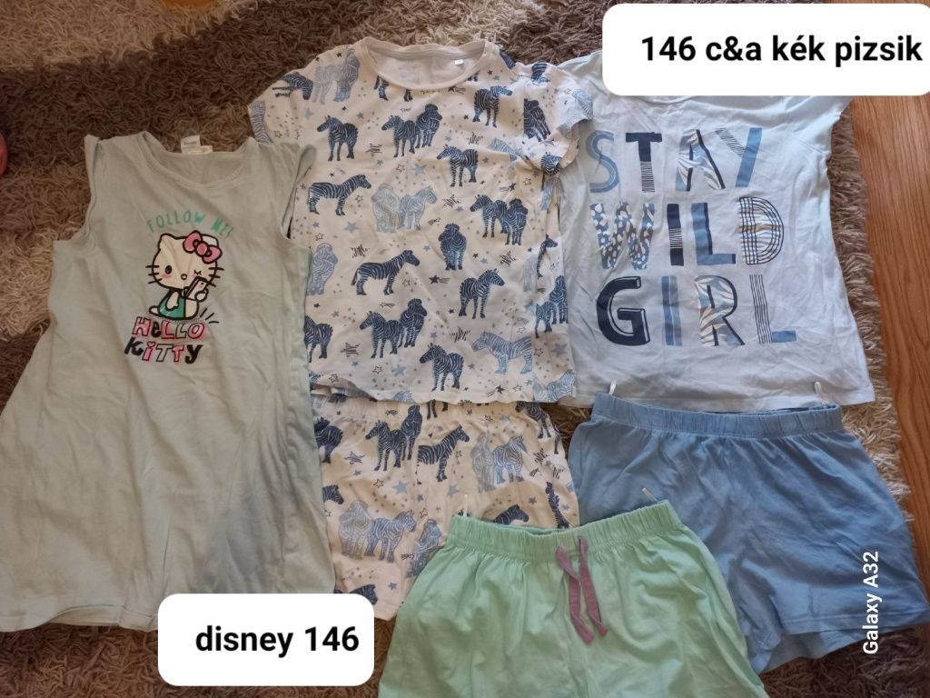 Lot pijama fete 146 c&a