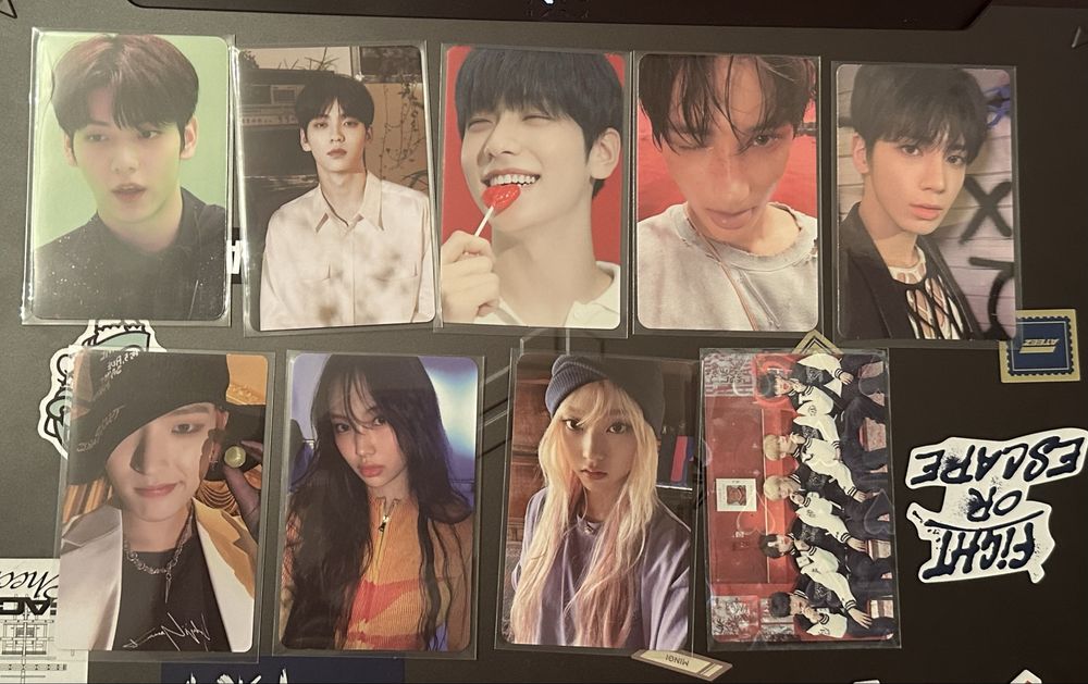 Txt ateez newjeans kpop картички