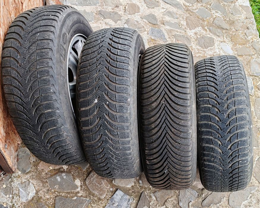 4 anvelope iarna Michelin 195 65 15