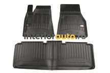 Covorase auto 3D Proline negru compatibile cu TESLA MODEL S 09.2012+