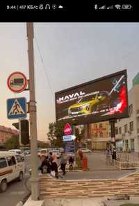 Termizda led ekranlarda reklama  Рекламы  на лед экранах в Термез
