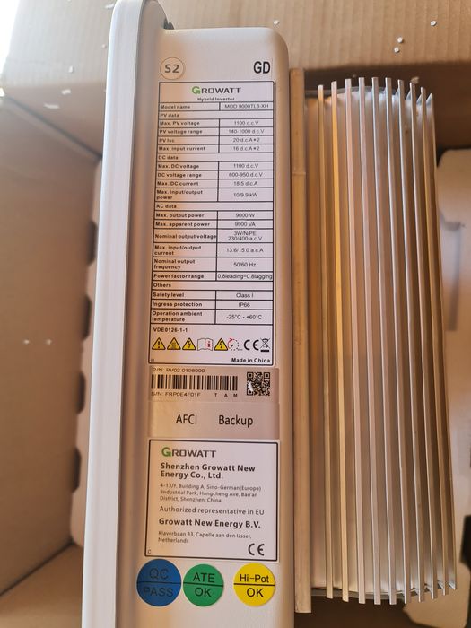 Invertor growatt 9kw hibrid