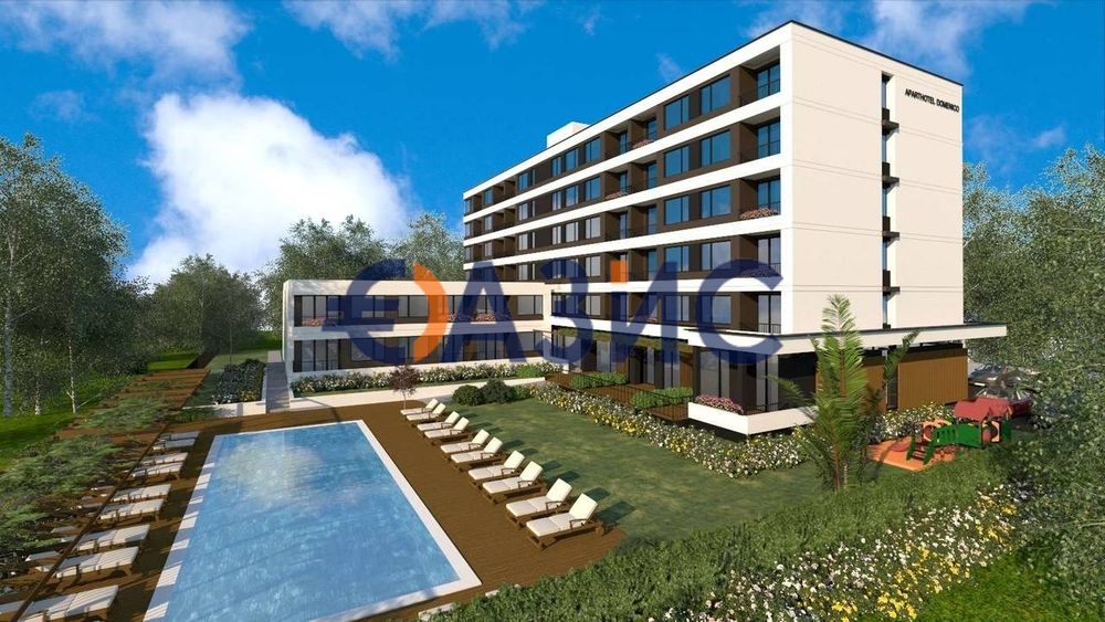 Продава се Двустаен апартамент в к.к. Слънчев бряг - 50 кв.м за 1946 €/кв.м - Снимка #13