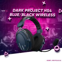 Наушники Dark Project HS4 Blue/Black Wireless | Бесплатная Доставка