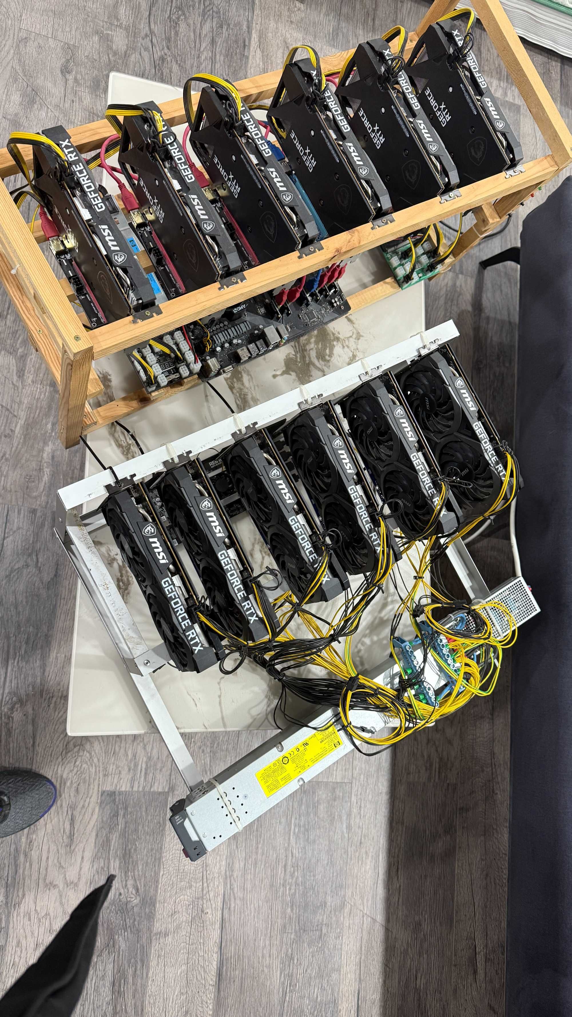 2xMining rigs/Копачки 3060ti no LHR