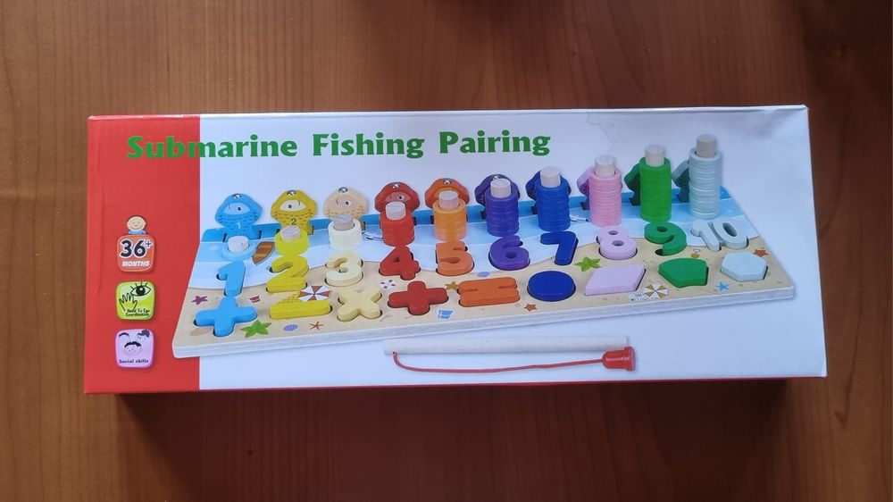 Дървена играчка Монтесори