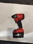 Безчетков акумулаторен импактдрайвър Милуоки Milwaukee M18 CID + 4Ah