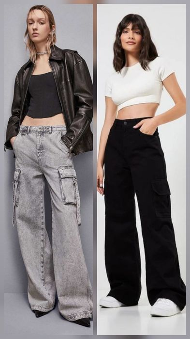 2 бр. дънки ZARA H&M L-W 30