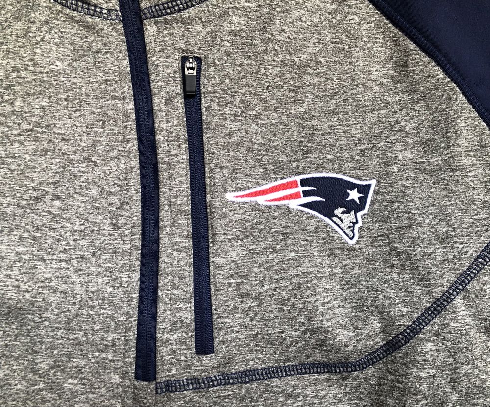 NFL New England Patriots Trail Half Zip Pulloverмъжко горнище XL