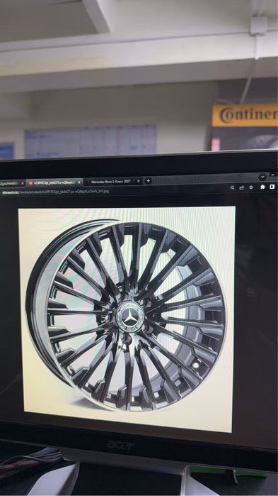 Диски R18 на Мерседес, mercedes-benz  w221, w212, ,w211, w222