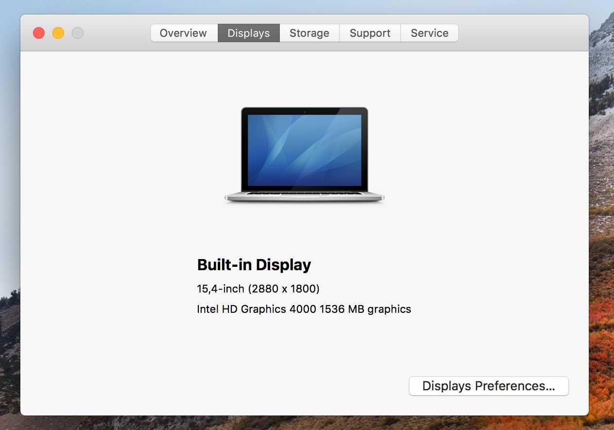 Macbook pro 15 Retina