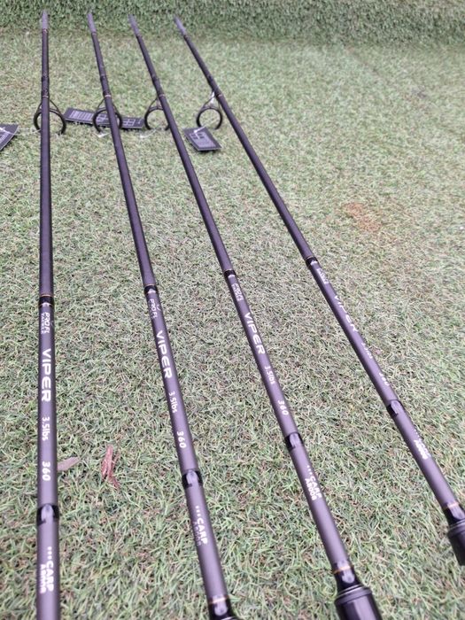 Set 4 Lansete PROFL VIPER Carp 3,6metri 3,5Lbs