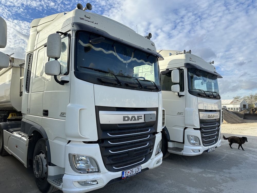 Ansamblu Daf XF 12. 2015 + semiremorca Schmitz Hardox 31 MC 09. 2022