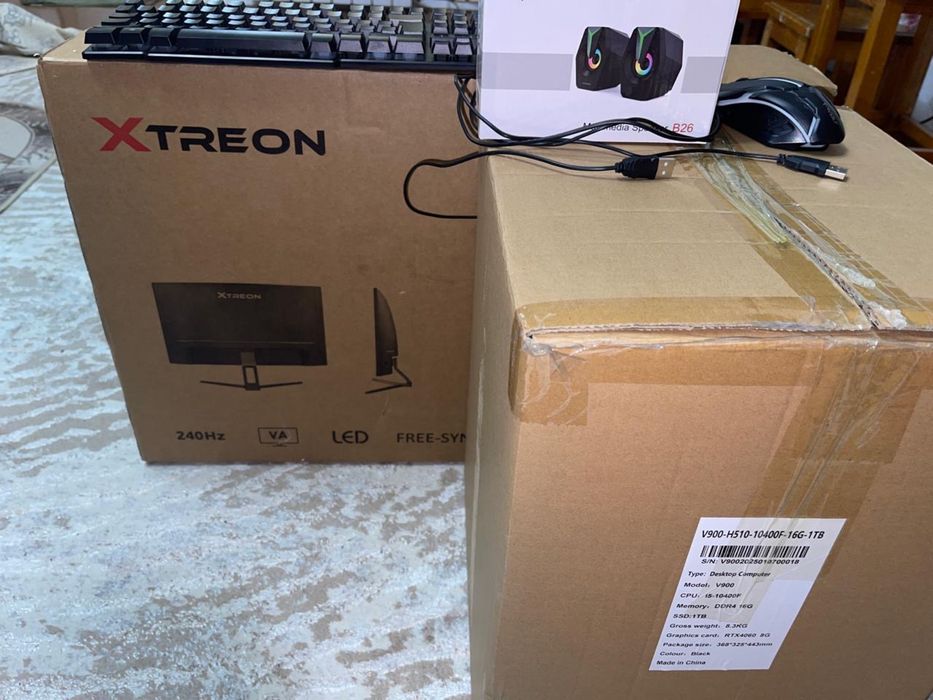 Пк полный комплект мощный сочный игровой