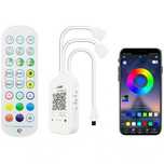 Controller banda led RGB smart wifi tuya cu telecomanda dimmer muzical