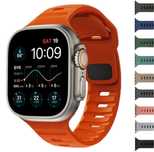 Curea SPG Ceas Apple Watch 6 7 SE 8 9 10ULTRA Folie Silicon Sticla Hus