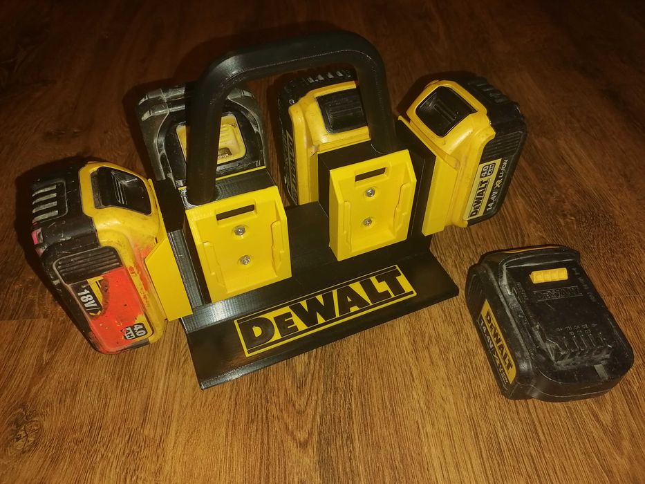 Suport Acumulatori Dewalt 6 Sloturi 14.4V/18V/54V