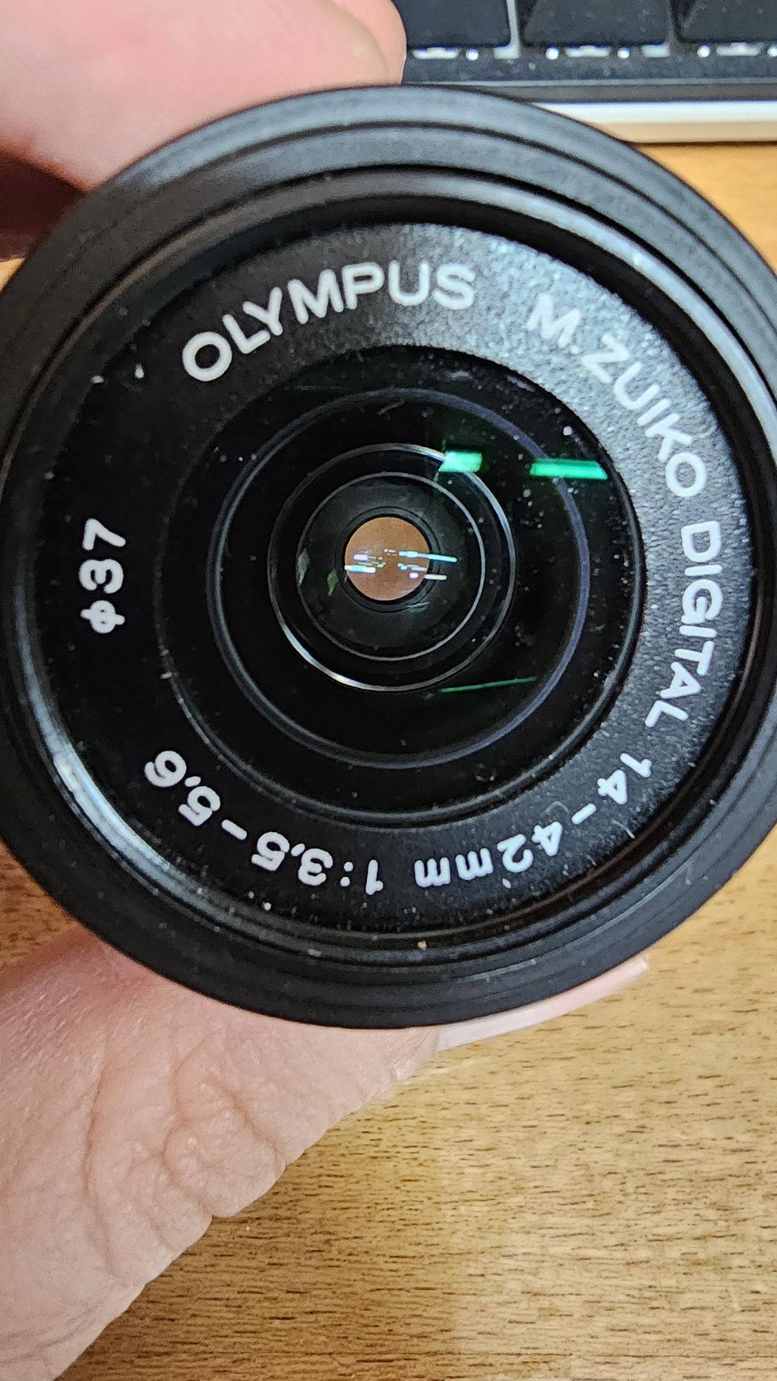 Olympus M.Zuiko 14-42mm F3.5-5.6 II R обектив със зуум ЗА ЧАСТИ