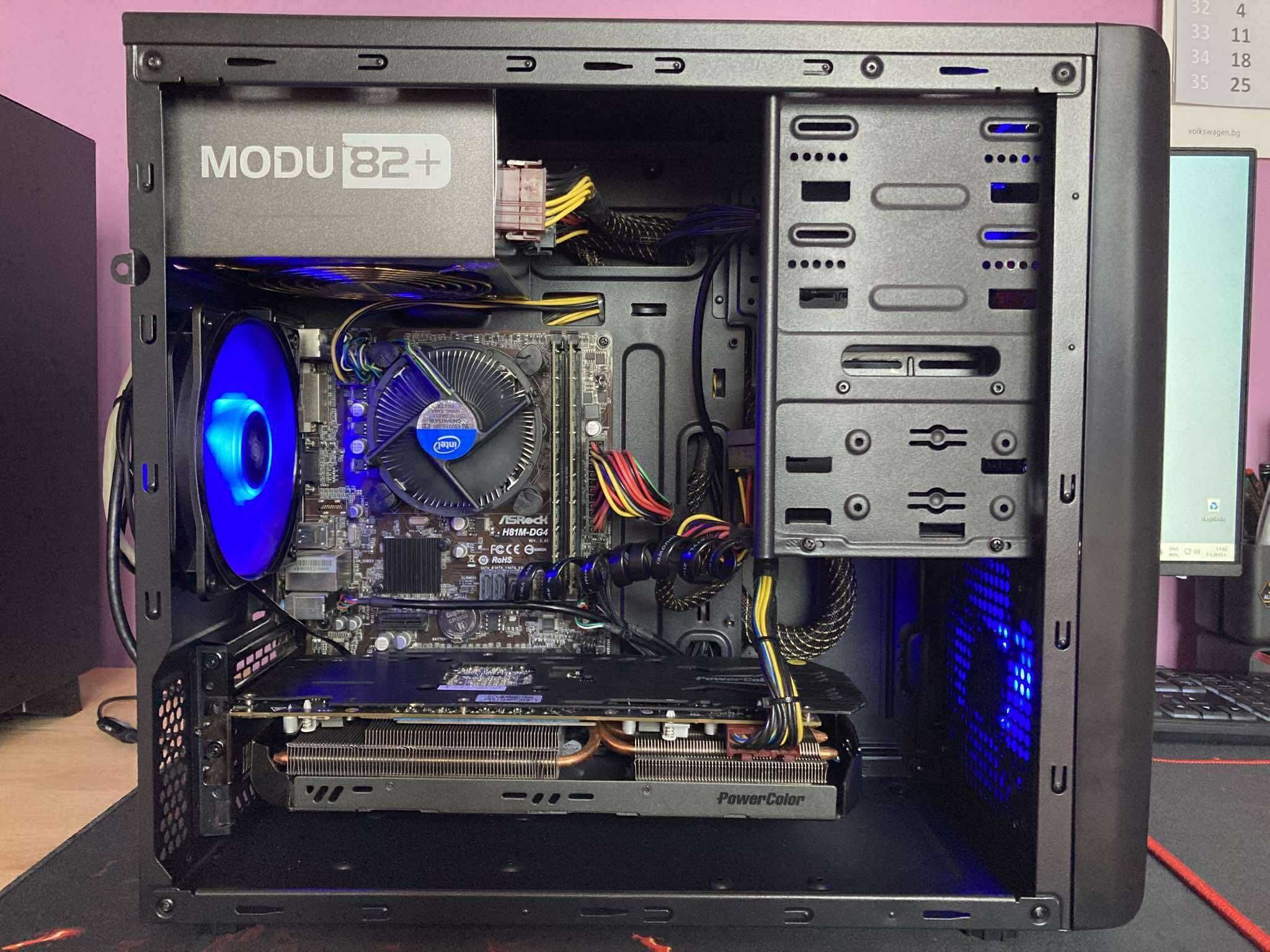 Геймърски компютър INTEL CORE I5, AMD RADEON R9 290, 16GB, SSD, Win 11