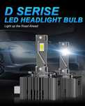 Leduri D1S, D3S,H7, H8,H9,H11, 30.000Lm, 6000k