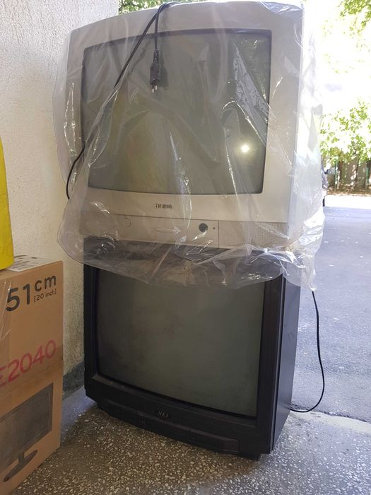 Televizor TV Romanesc Monitor Tub Catodic CRT Decor Decoratiuni Rabla
