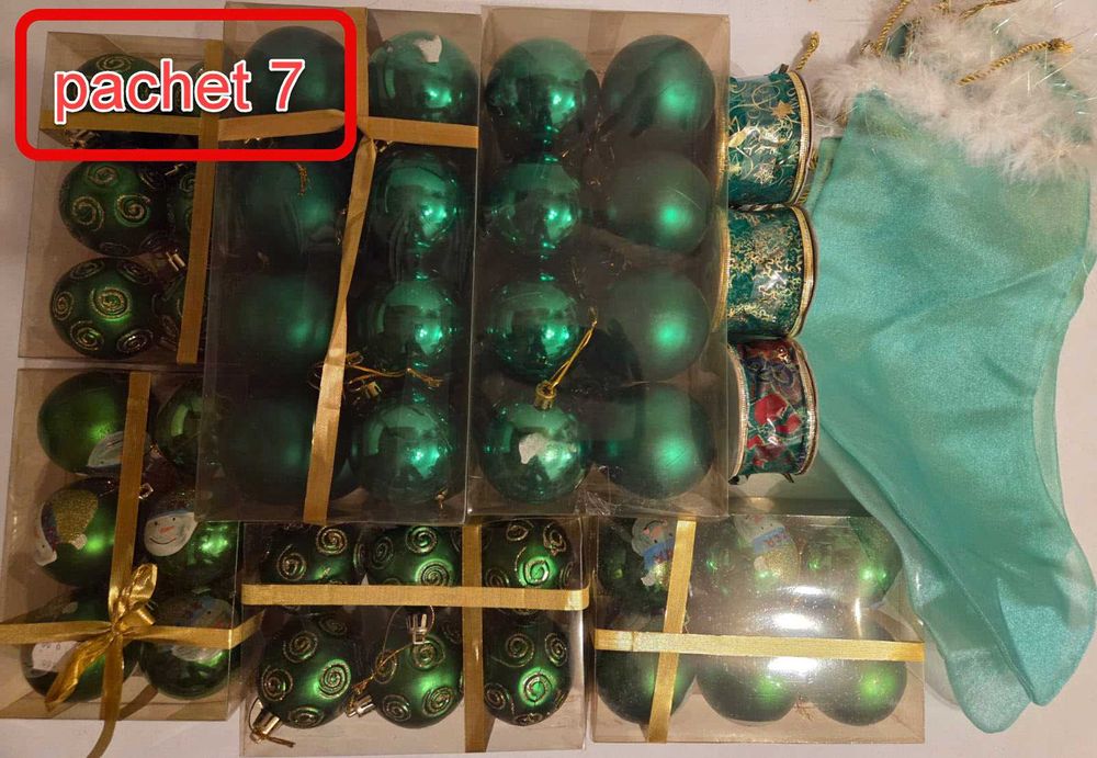 Pachet Ornamente Craciun - Noi, nefolosite