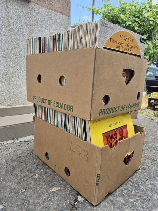 Vând 200LP Discuri Vinil colectie muzica clasica mixta Artiști celebri