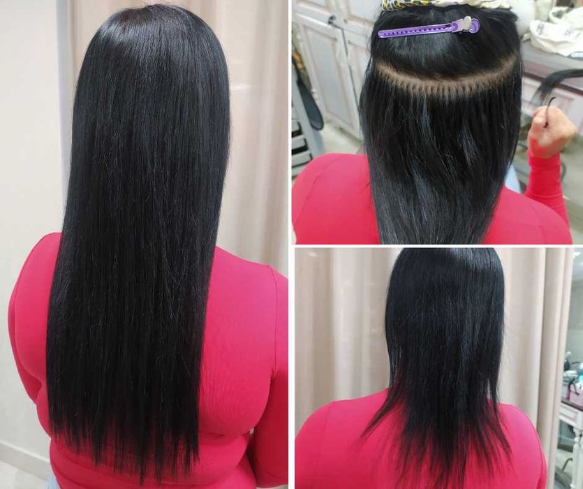 Extensii par natural clasa lux/premium. Сorectare. Demontare.