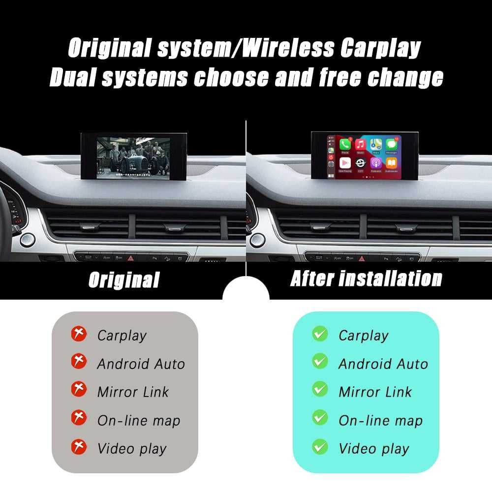 CarPlay / Android Auto модул за Audi Q7 (MIB 3, 2021–2022)