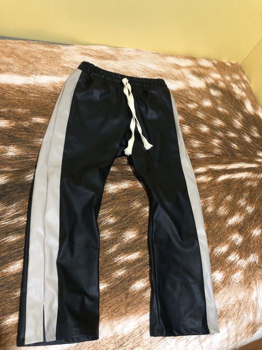 Pantaloni young rich white