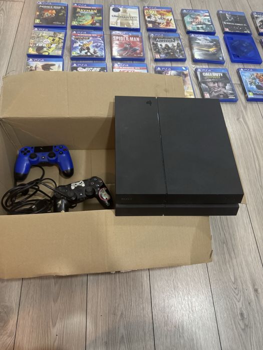 PlayStation 4 doua manete 21 de jocuri