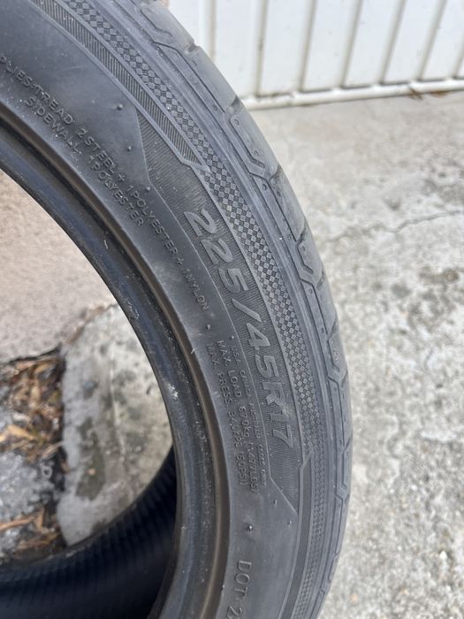 Продавам летни гуми Hankook 225/45/17