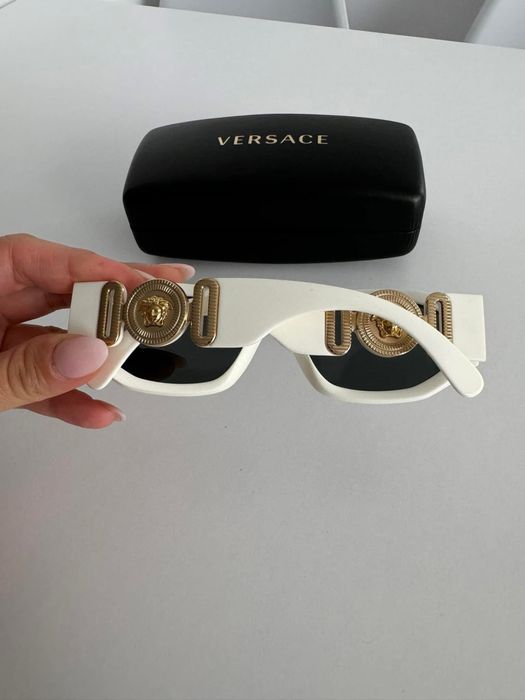 Ochelari versace albi unisex
