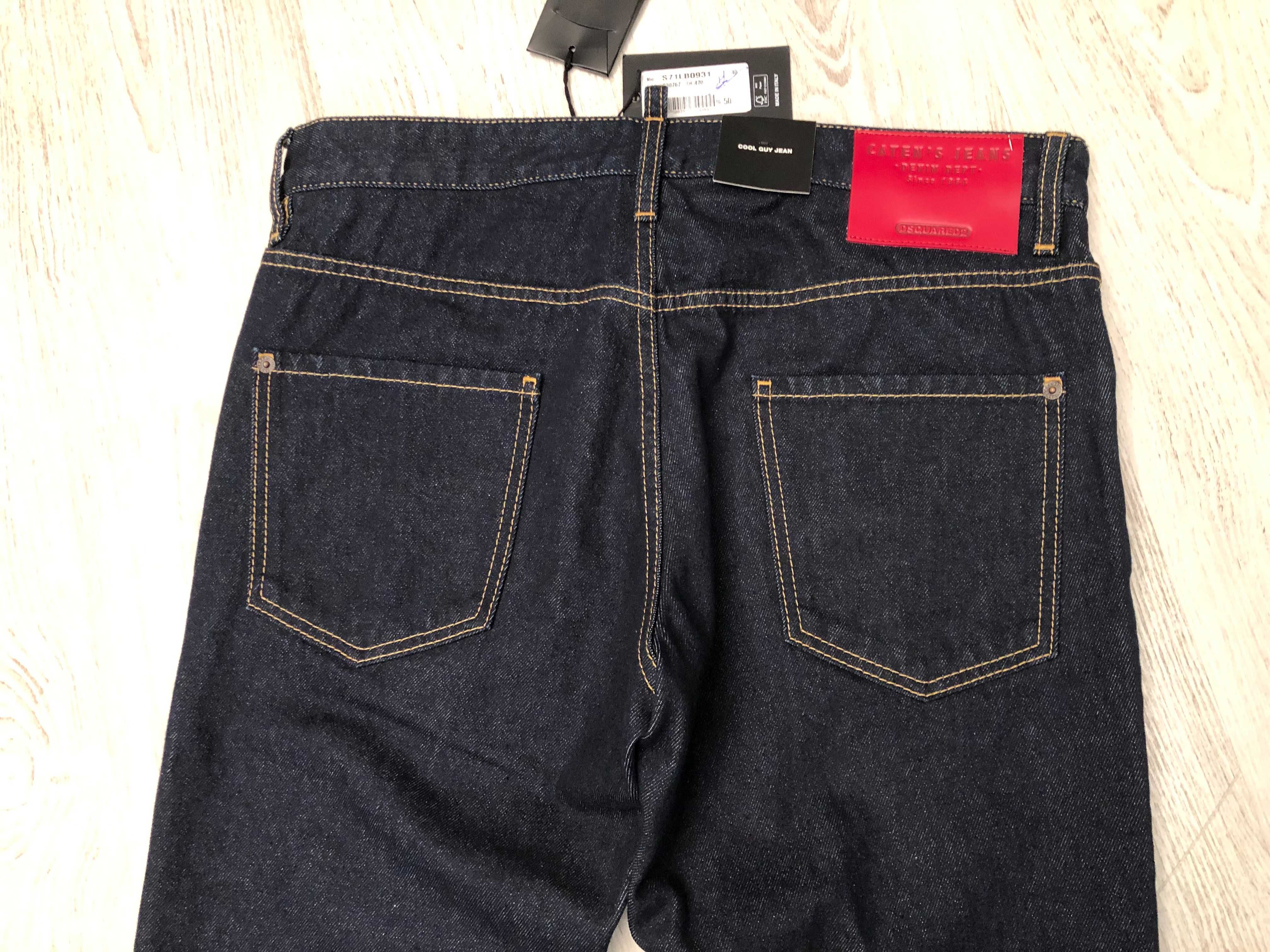 Dsquared2 blugi Cool Guy Jean 50-52 italy, sau L-XL, retail 585 euro