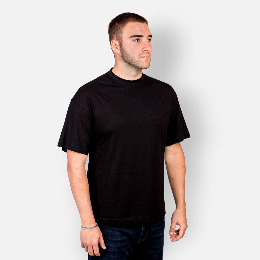 Черна Oversize тениска